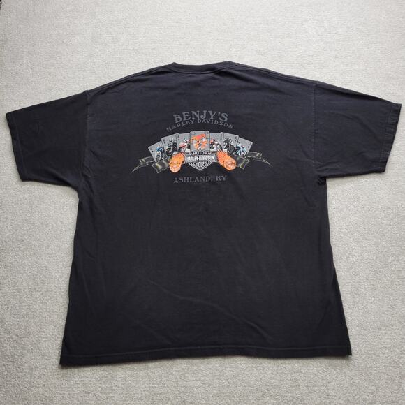 Vintage Harley Davidson 2006 Men's 2XL Ashland KY Graphic T Shirt - Picture 2 of 8
